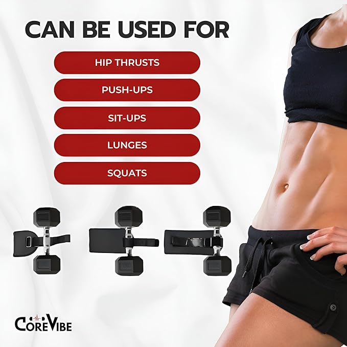 CoreVibe Exercise Hip Thrust Belt
