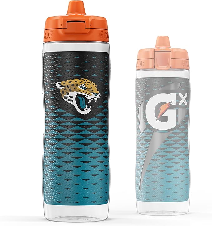 Gatorade Gx NFL Non-Slip Squeeze Bottles 30 fl