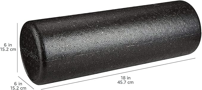 Amazon Basics High-Density Round Foam Roller for Exercise