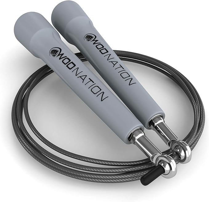 WOD Nation Adjustable Speed Jump Rope For Men