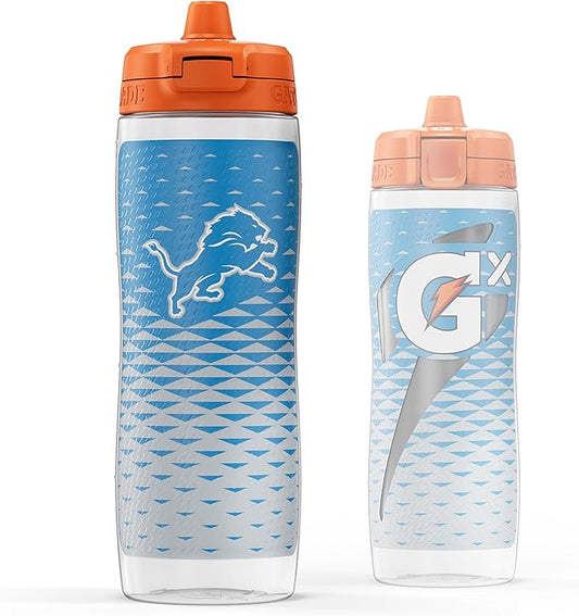 Gatorade Gx NFL Non-Slip Squeeze Bottles 30 fl