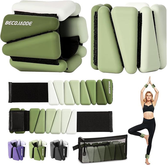 Wrist Weights for Women At Home 1Lb Ankle 2 Adjustable