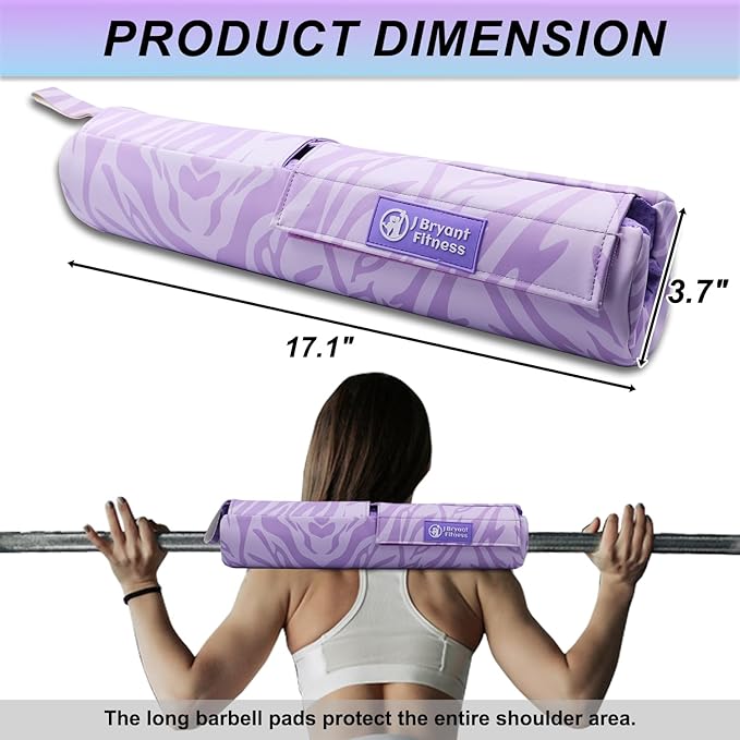 J Bryant Barbell Pad Set Including 2 Ankle