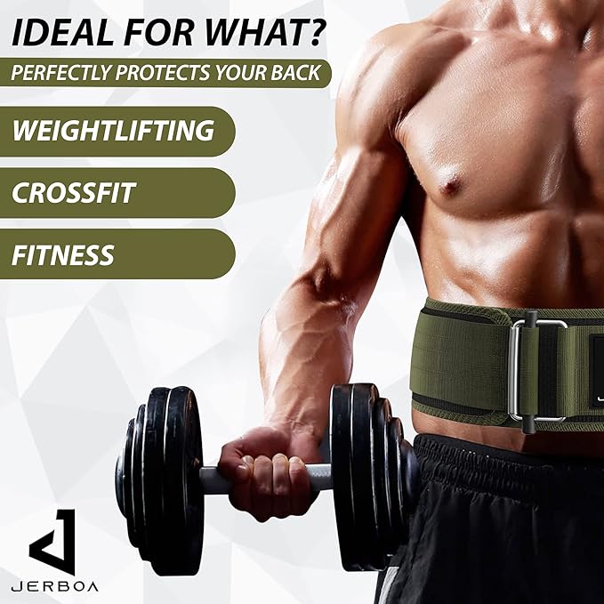 JERBOA Quick Self-Locking Weight Lifting Belts for Men