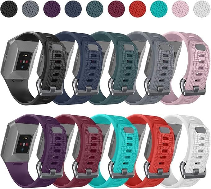 Compatible Ionic Bands for Men Women Large Small, Replacement Strap Sport Accessory Wristband with Original Design for Ionic Smart Watch