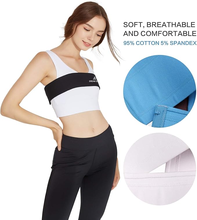 DREAM SLIM Activewear Breast Support Band No-Bounce Extra