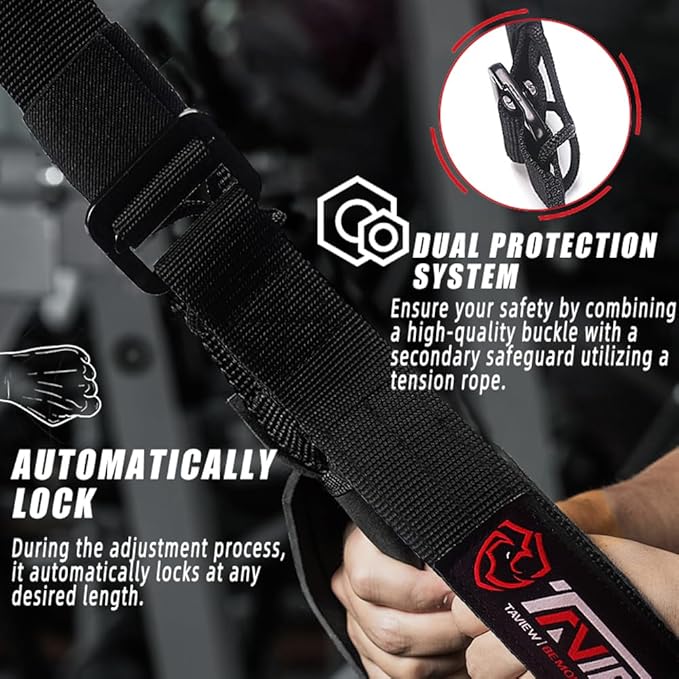 Tricep Rope Cable Attachment (Two Lengths Built in