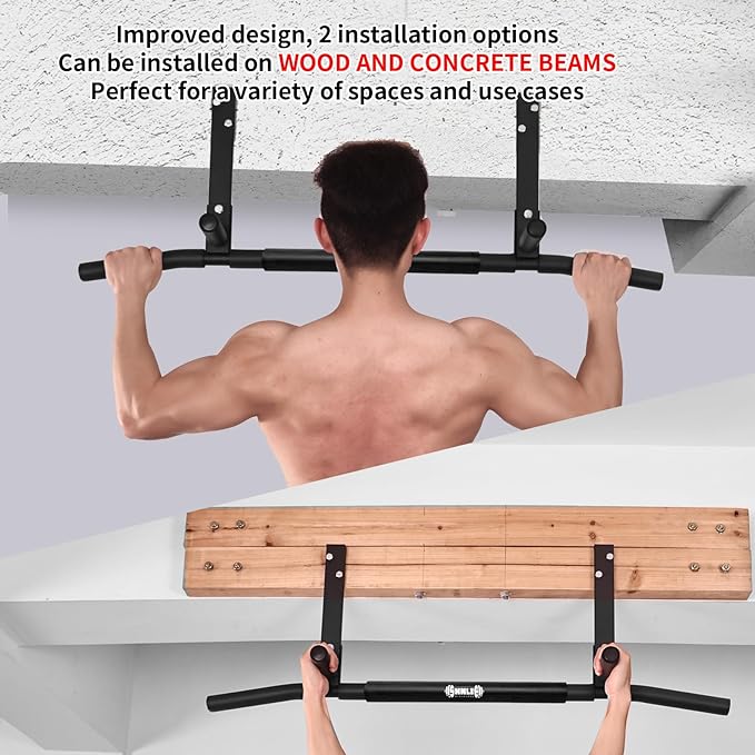 Joist Mounted Pull Up Bar 42" Wide
