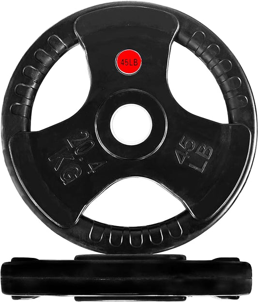 Signature Fitness Olympic 2-Inch Cast Iron Plate Weight