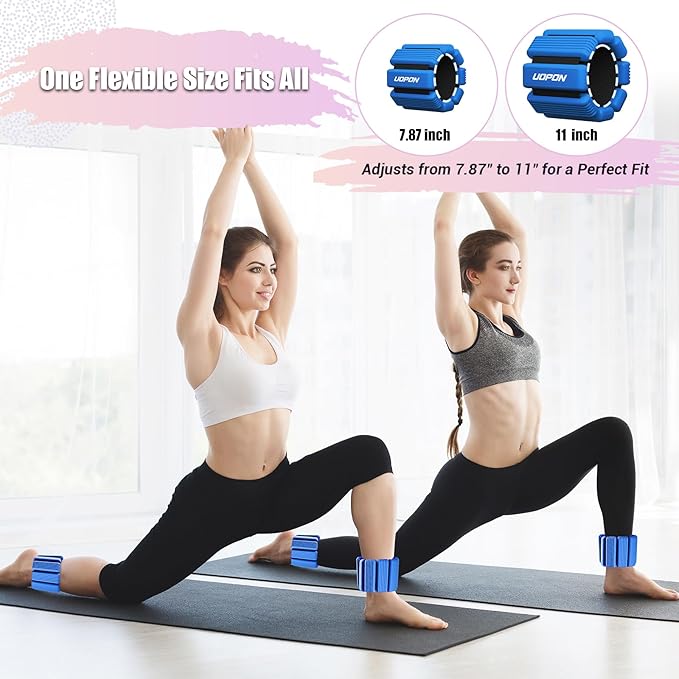 Wrist Weights for Women Set of 2 1 lbs