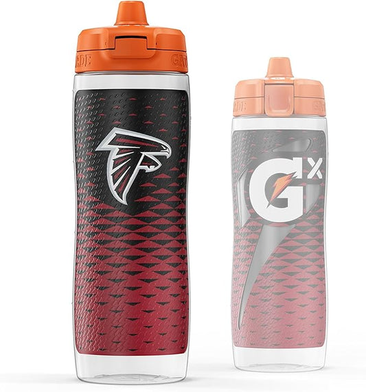 Gatorade Gx NFL Non-Slip Squeeze Bottles 30 fl