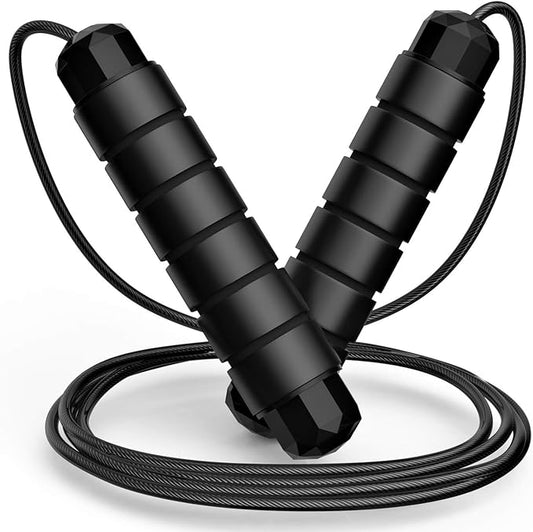 Jump Rope, Tangle-Free Rapid Speed Jumping Rope Cable