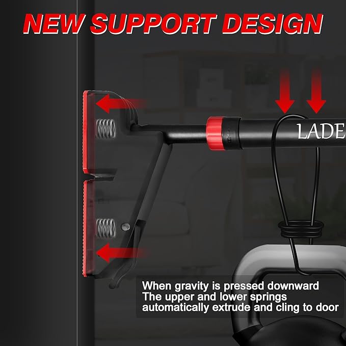 LADER Pull Up Bar for Doorway 550LBS