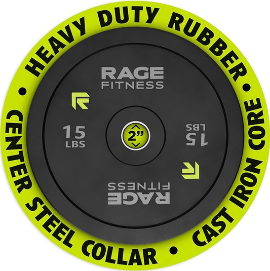 Bumper Plates (10 15, 25, 25, 35, 35, 45lbs) 45lbs)