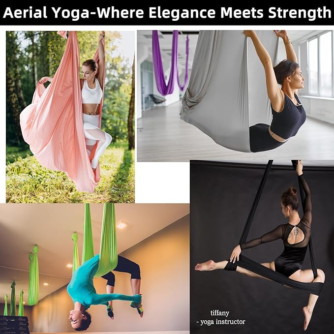 PRIOR FITNESS 5M Aerial Yoga Hammock Yoga Swing