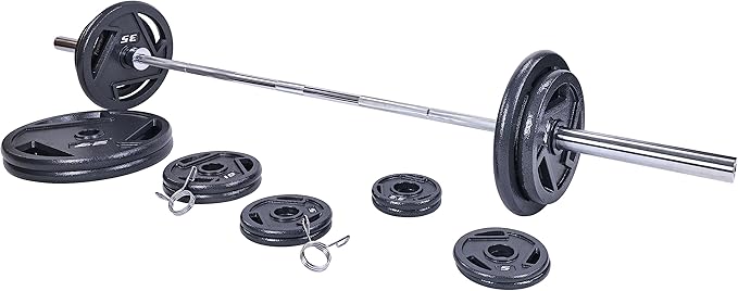 Signature Fitness Olympic 2-Inch Cast Iron Plate Weight