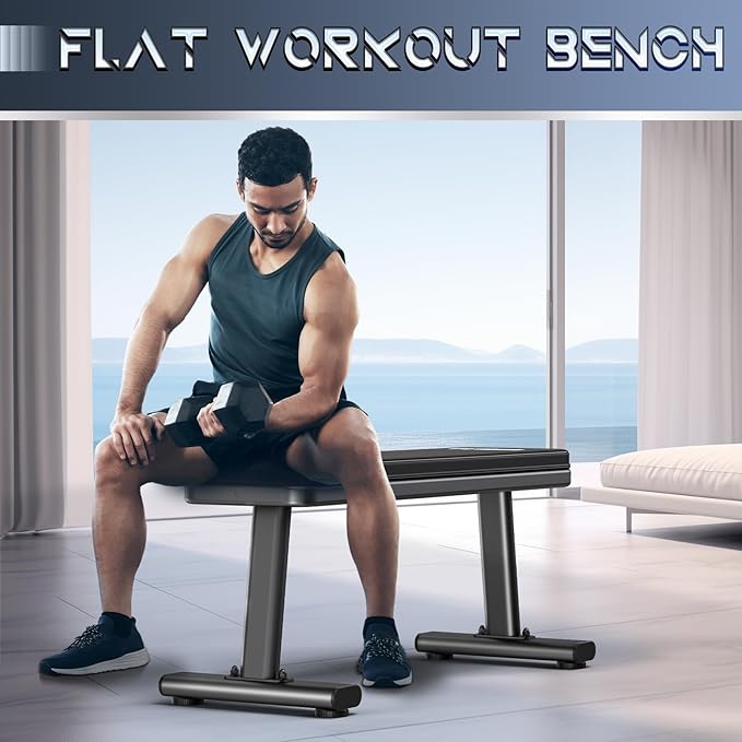 YAMO Flat Bench 660KG Weight