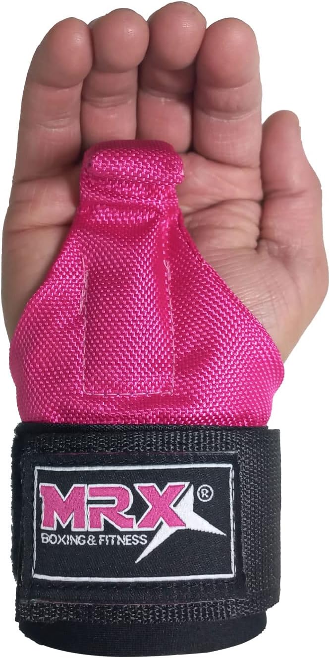 MRX Power Weight Lifting Straps Wrist Support Heavyduty