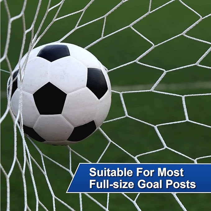 2 Pcs Soccer Replacement Goal Nets