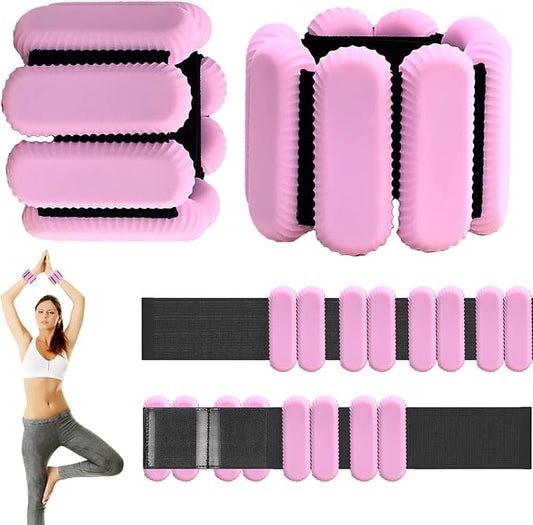 Pilates Wrist & Ankle Weights for Women 2(1Lbs Each),