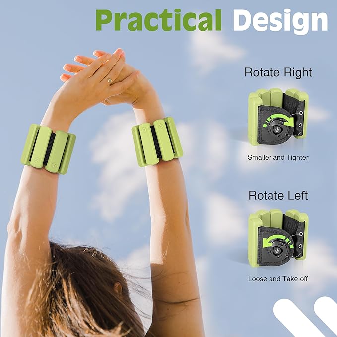 Wrist Weights - set of 2(1lb each)