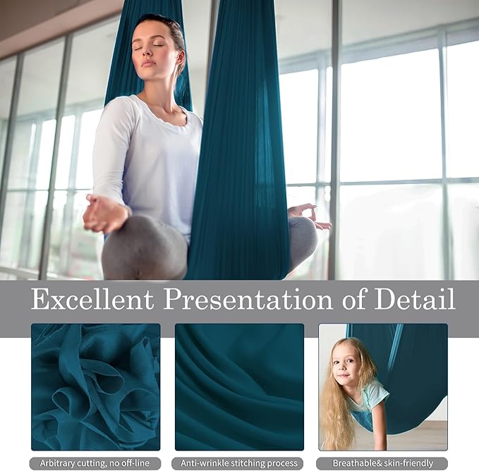 PRIOR FITNESS 5M Aerial Yoga Hammock Yoga Swing