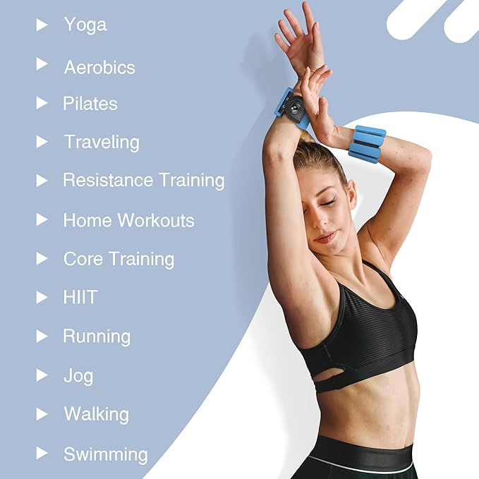 Wrist Weights - set of 2(1lb each)