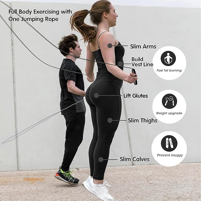 Jump Rope, Exercise Jumprope for Men Women and