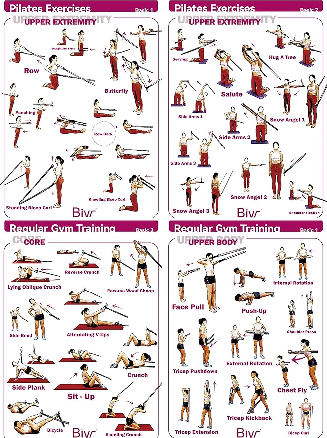Portable Pilates Home Kit - Home Workout Equipment