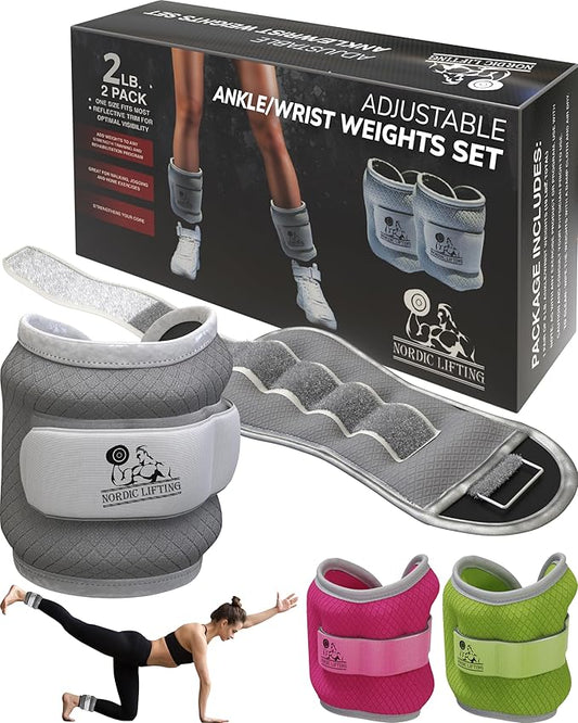 Ankle/Wrist Weights (1 Pair) for Women 1 Year