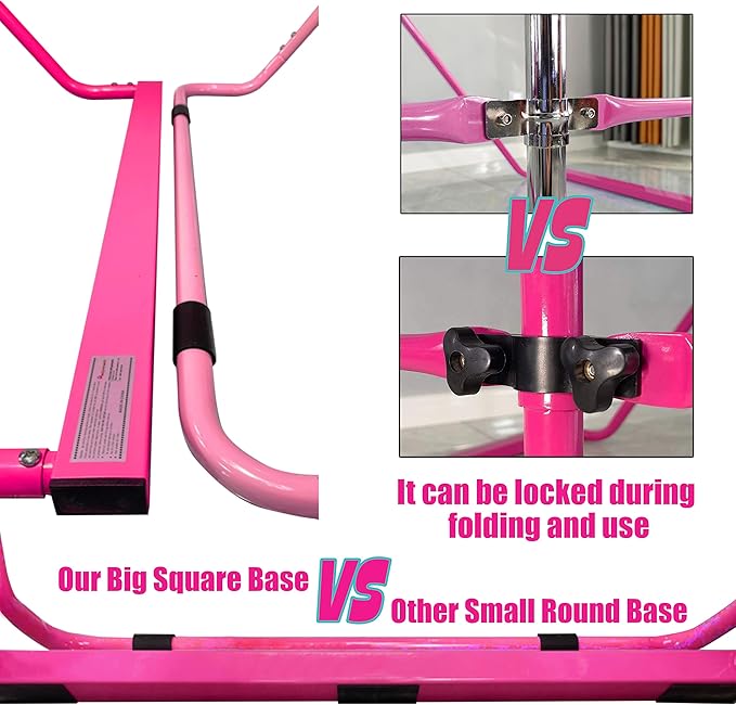 PreGymnastic Updated Folding Gymnastics Bar with Rings 3-10, Gymnastic