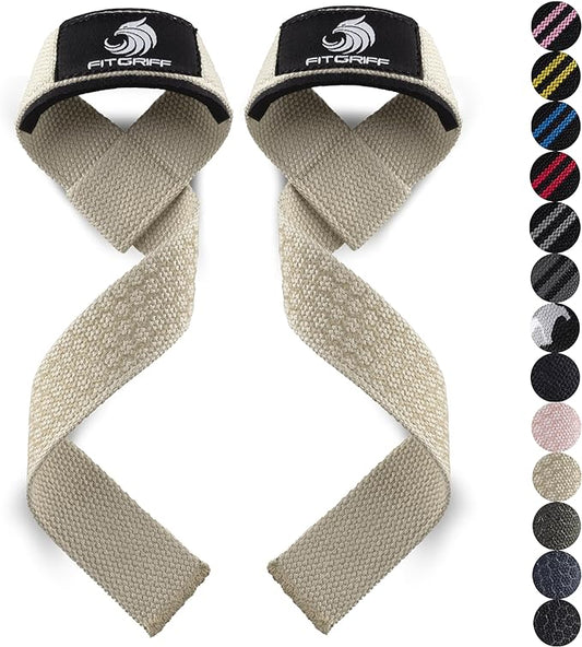 Fitgriff® Lifting Wrist Straps for Weightlifting