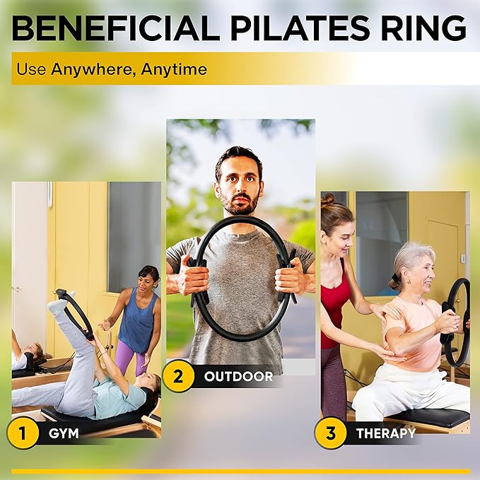 eleabro Sports Pilates Ring Circle A1 Size