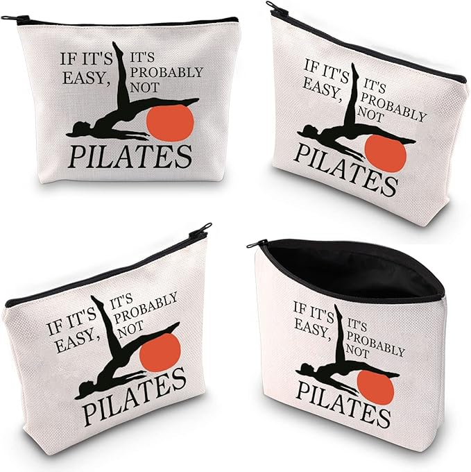 XYANFA Pilates Makeup Bag Pilates Lover Gift Coach