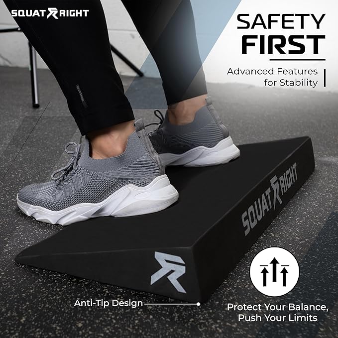 Squat Wedge - Premium Extra Wide & Durable