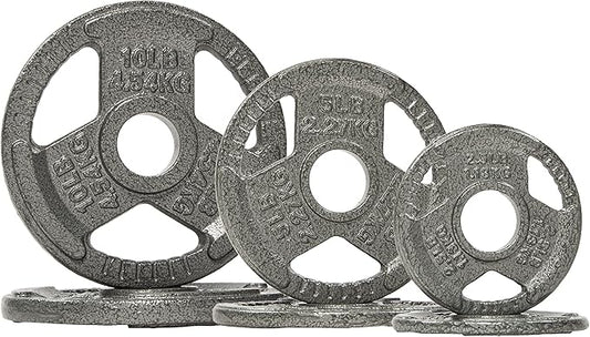 Signature Fitness Olympic 2-Inch Cast Iron Plate Weight