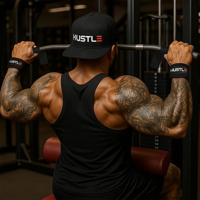 Lifting Straps for Weightlifting & Deadlifts – 21" Wrist Straps with Thick Neoprene Padding – Pro Heavy Duty Gym Wrist Wraps for Powerlifting, Bodybuilding & Strength Training for Men & Women