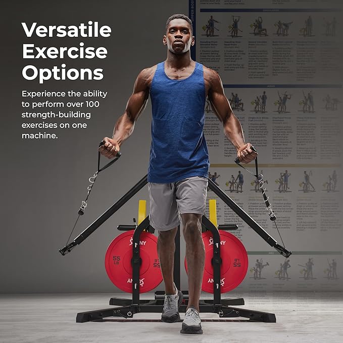 Sunny Health & Fitness Multifunctional Strength Training All 500 LB SF-HG92401