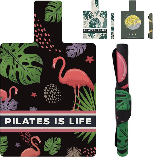 Foldable Pilates Mat & Reformer Cover, 39in x 24in Towel for Reformer