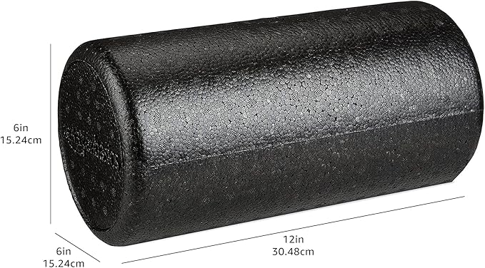 Amazon Basics High-Density Round Foam Roller for Exercise
