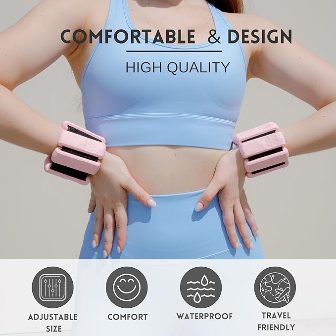 Ankle weights and Adujstable Wrist Weights for Women 2 (1.1 (1.1 lb