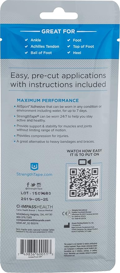 Kinesiology Tape, K Tape Taping Kits, Premium Sports Tape Provides Support and Stability to The Target Area, Multiple Kits Available