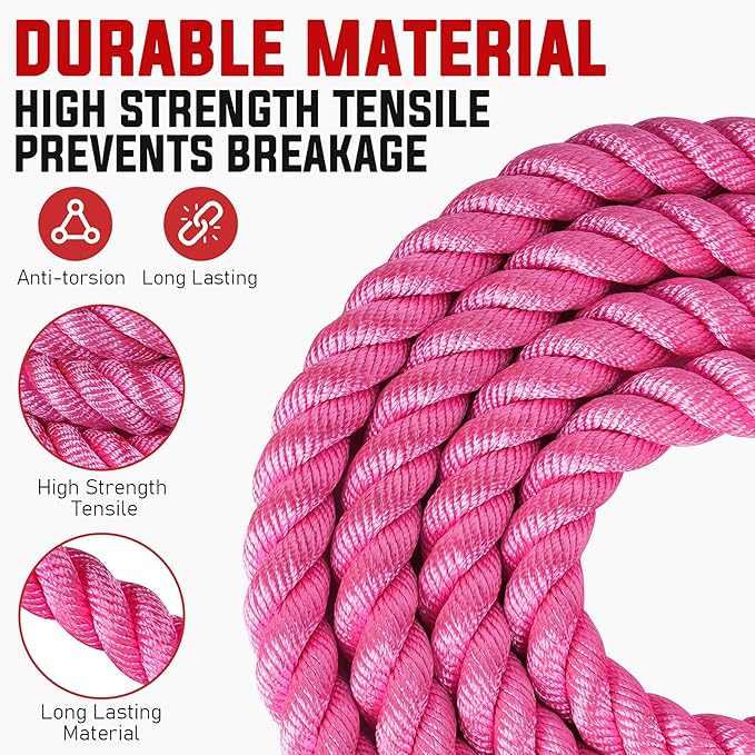 Jump Rope, 3lb 4lb 5lb Weighted Jump Rope 9.8ft Heavy