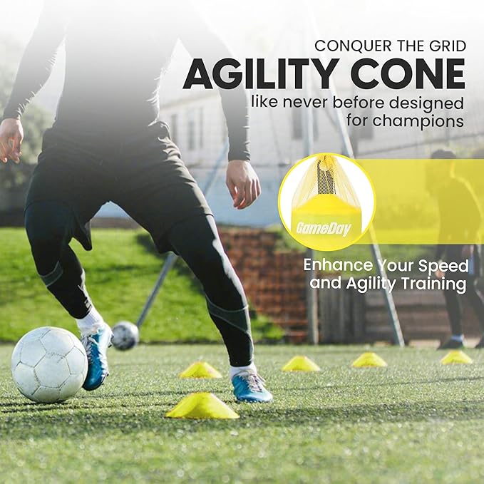 Soccer Disc Cones – Set of 50 Agility
