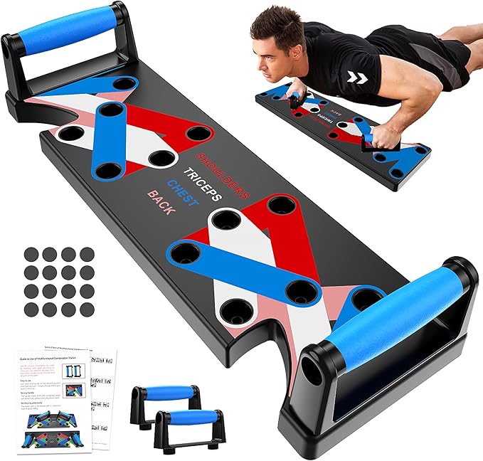 Solid Push Up Board Home Workout Equipment Multi-Functional