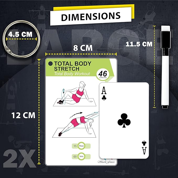 Pilates Bar Workout Cards - 58 Exercise Cards