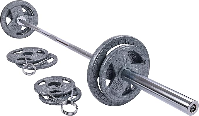 Signature Fitness Olympic 2-Inch Cast Iron Plate Weight