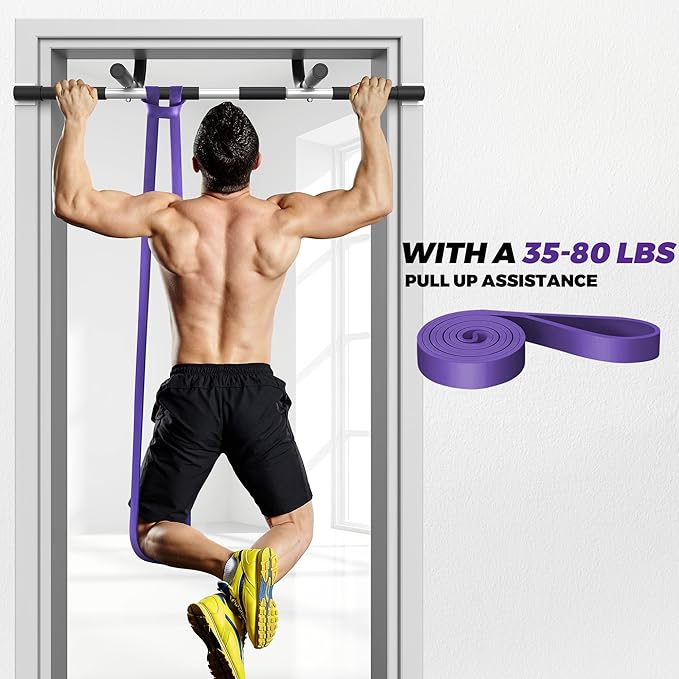 ONETWOFIT Pull Up Bar for Doorway