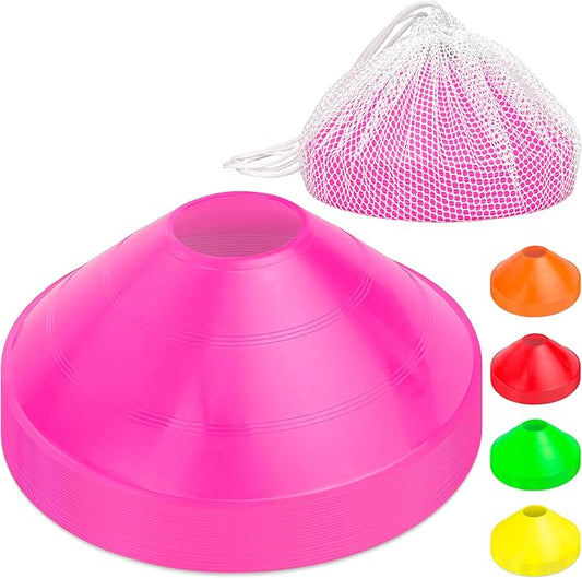 GoSports Premium Sports Cones for Agility Training and 20 Pack