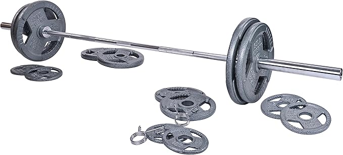 Signature Fitness Olympic 2-Inch Cast Iron Plate Weight